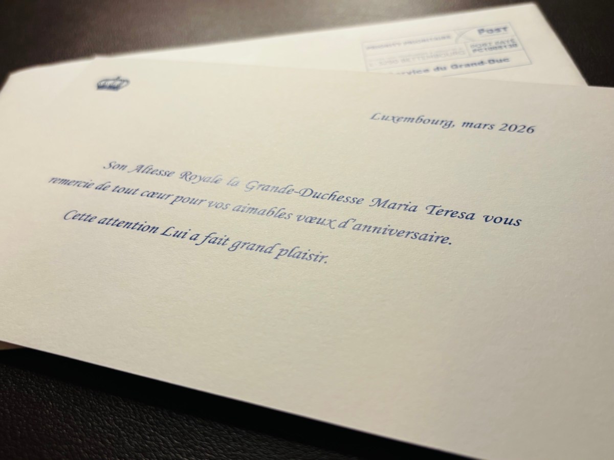 HRH Grand Duchess Maria Theresa of&nbsp;Luxembourg